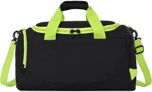 32 L Gym Bag for Men Women,Travel Duffel Bags with Shoes Compartment and Adjustable Strap, Dry & Wet Seperated Luggage Bags,H