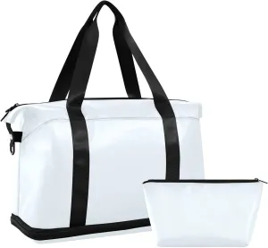 Alice Blue Weekender Bags for Women Travel Duffel Bags with Shoe Compartment Overnight Bag Carry on Sports Duffel Bag with Toiletry Bag for Travel/Business/Gift Alice Blue