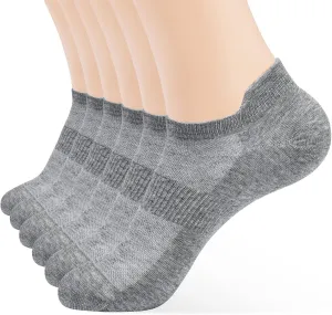 ATBITER Ankle Socks Womens and Men Thin Athletic Running Low Cut No Show Socks With Heel Tab 6-10 Pairs