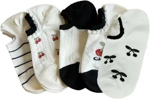 Benefeet Sox Cute No Show Socks for Women Low Cut Socks for Girls Liner Invisible Socks Cotton Flat Boat Loafer Socks