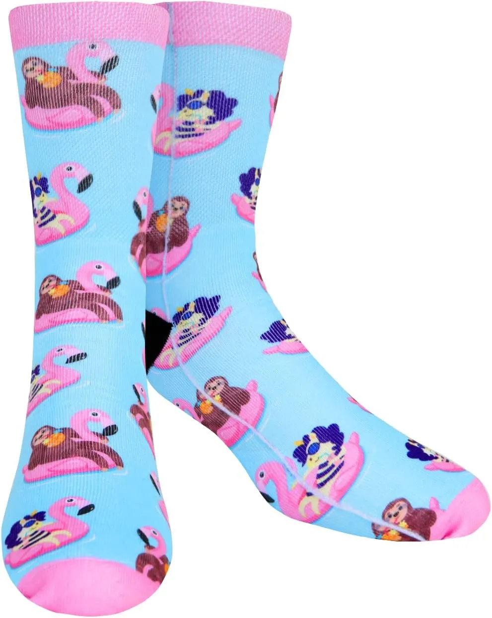 Benefeet Sox Mens Funny Crazy Socks Unisex Cool Funky 3D Printed Patterned Socks Boys Novelty Fun Athletic Calf Socks
