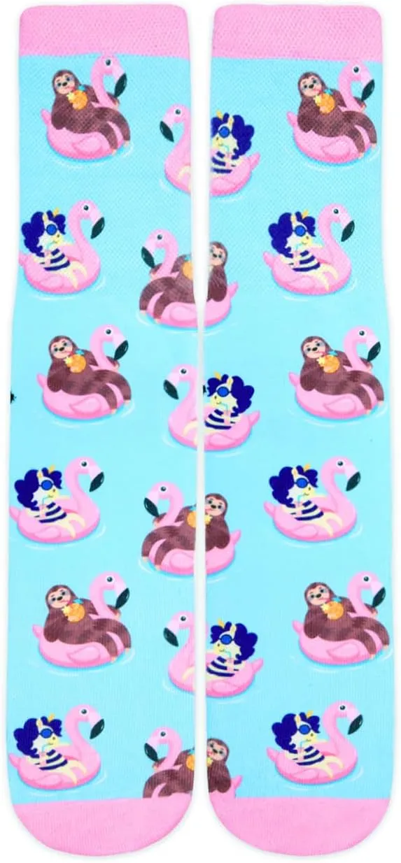 Benefeet Sox Mens Funny Crazy Socks Unisex Cool Funky 3D Printed Patterned Socks Boys Novelty Fun Athletic Calf Socks