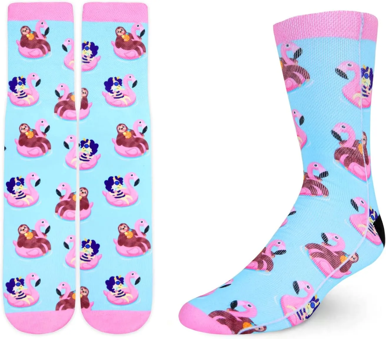 Benefeet Sox Mens Funny Crazy Socks Unisex Cool Funky 3D Printed Patterned Socks Boys Novelty Fun Athletic Calf Socks