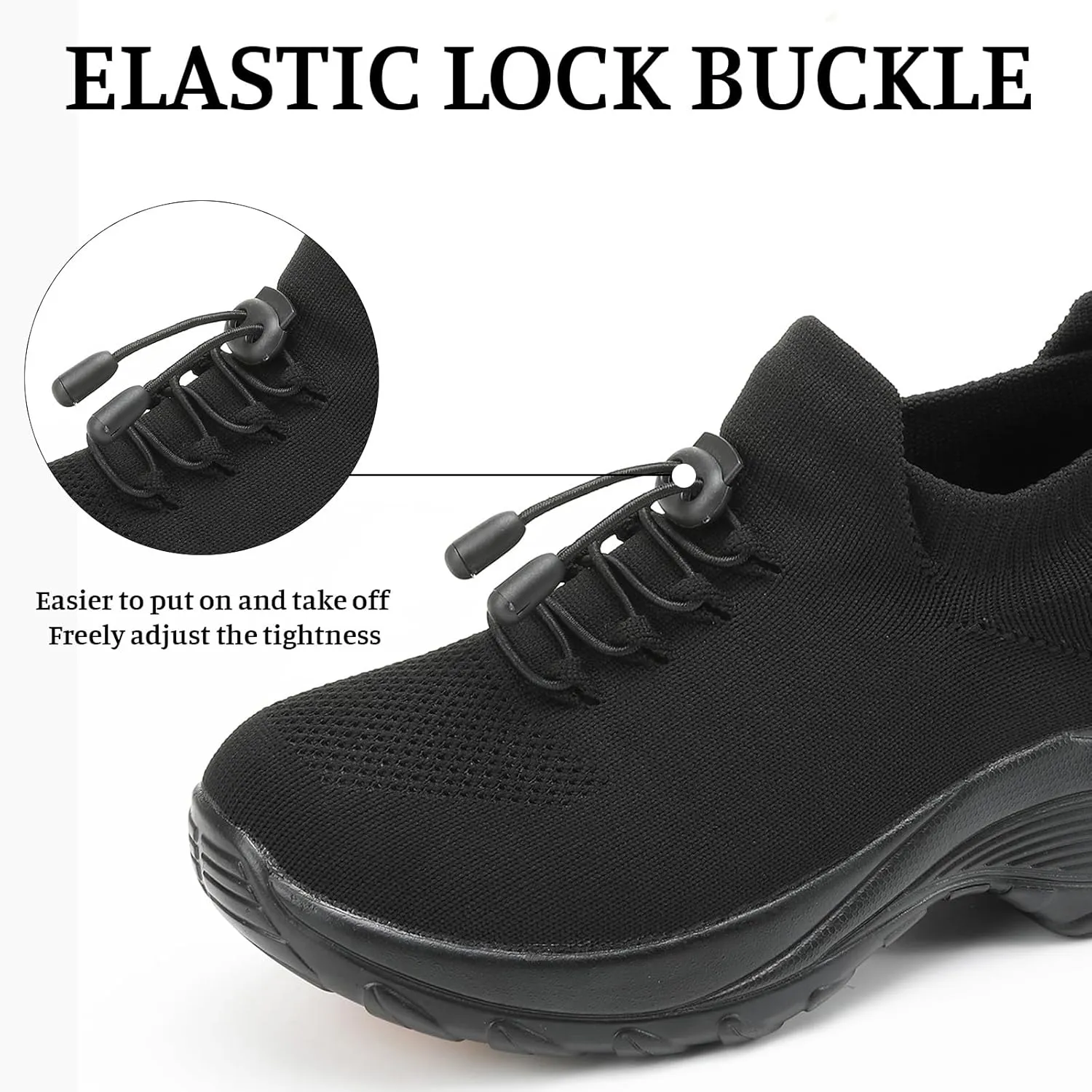 Comfort Wear Orthowear Shoes for Women Arch Support Orthopedic Sock Sneakers Slip-On Breathable Walking Shoe Air Cushion Athletic Shoes Causal Running Jogging Shoe Anti Slip Platform Sneaker