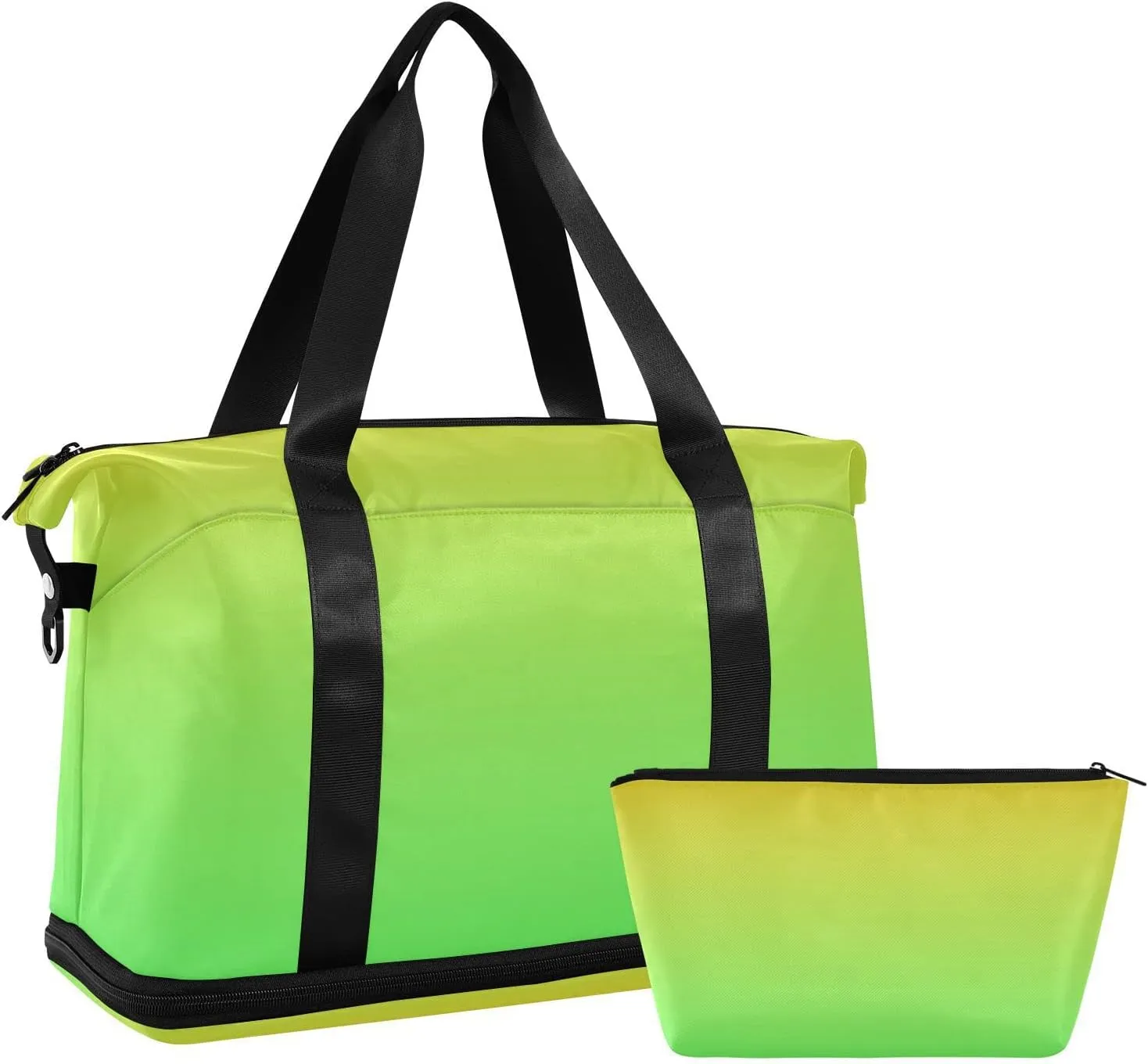 Dark Goldenrod Gold Weekender Bags for Women Travel Duffel Bags with Shoe Compartment Overnight Bag Carry on Sports Duffel Bag with Toiletry Bag for Travel/Business/Gift Dark Goldenrod Gold