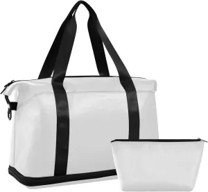 Gainsboro Weekender Bags for Women Travel Duffel Bags with Shoe Compartment Overnight Bag Carry on Sports Duffel Bag with Toiletry Bag for Travel/Business/Gift Gainsboro