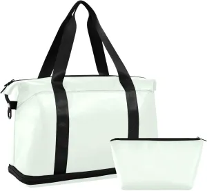 Honeydew Weekender Bags for Women Travel Duffel Bags with Shoe Compartment Overnight Bag Carry on Sports Duffel Bag with Toiletry Bag for Travel/Business/Gift Honeydew 02