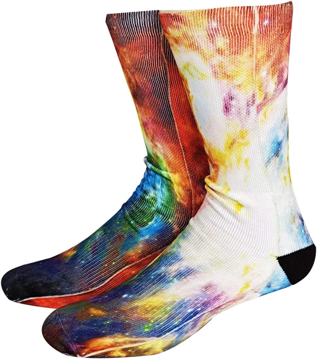 KACOLOR Funny Unisex Men Socks Novelty Crazy 3D Printed Compression Long Socks