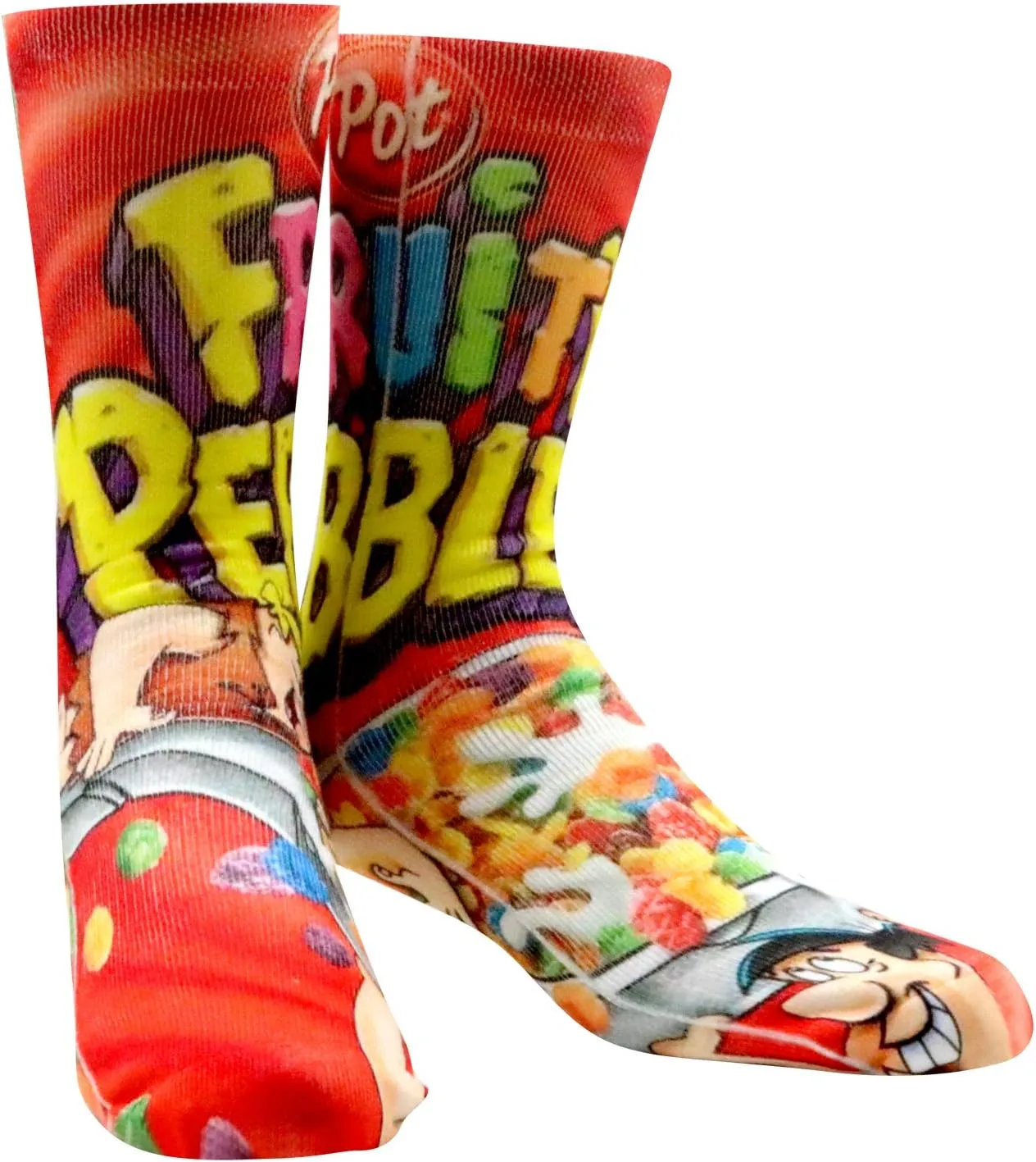 Kacolor Sox Crazy Funny Socks for Men Cool 3D Pattern Novelty Crew Basketball Tube Funny Socks