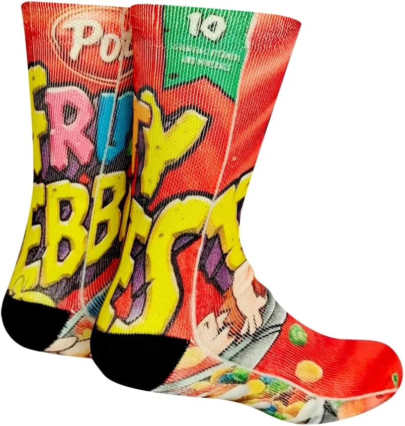 Kacolor Sox Crazy Funny Socks for Men Cool 3D Pattern Novelty Crew Basketball Tube Funny Socks