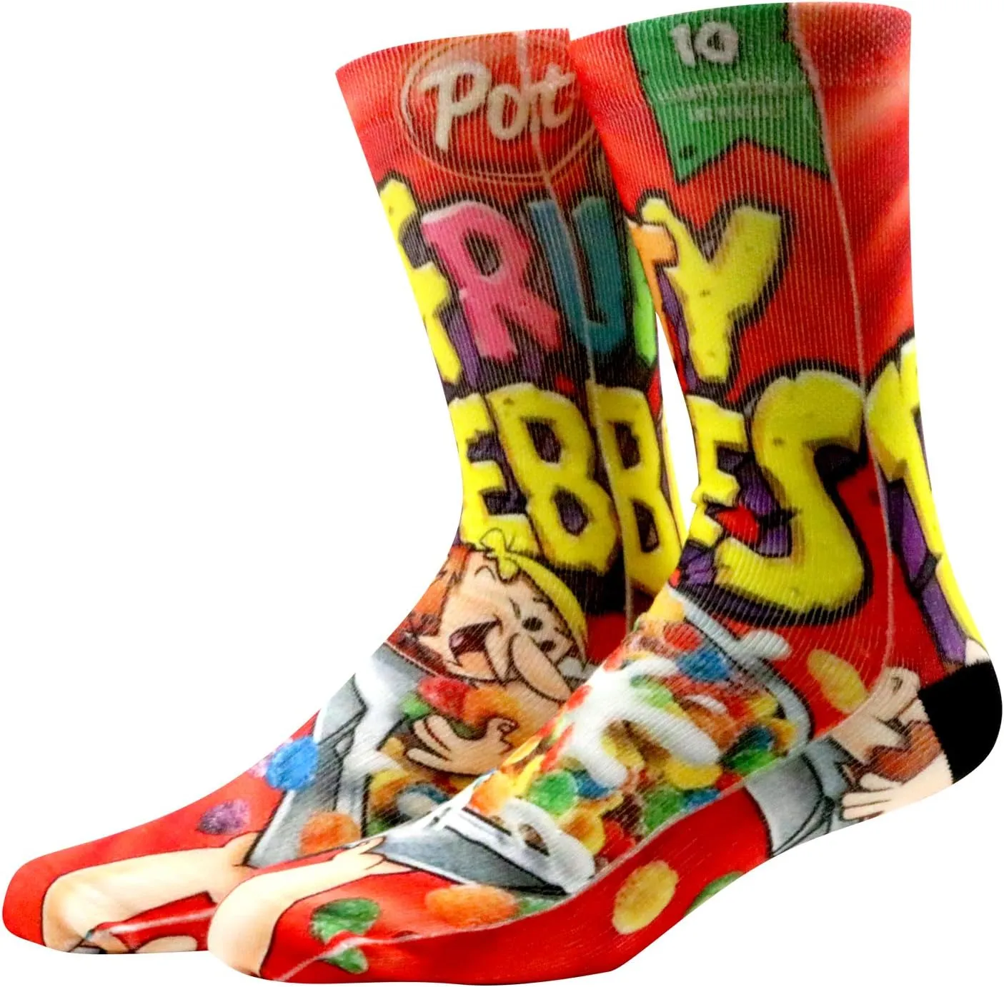 Kacolor Sox Crazy Funny Socks for Men Cool 3D Pattern Novelty Crew Basketball Tube Funny Socks