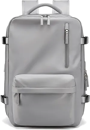 Large Travel Backpack for Women 40L Scalable Waterproof 16" Laptop Backpack Shoes Compartment Hiking Gym Backpack College Rucksack with USB Charging Port