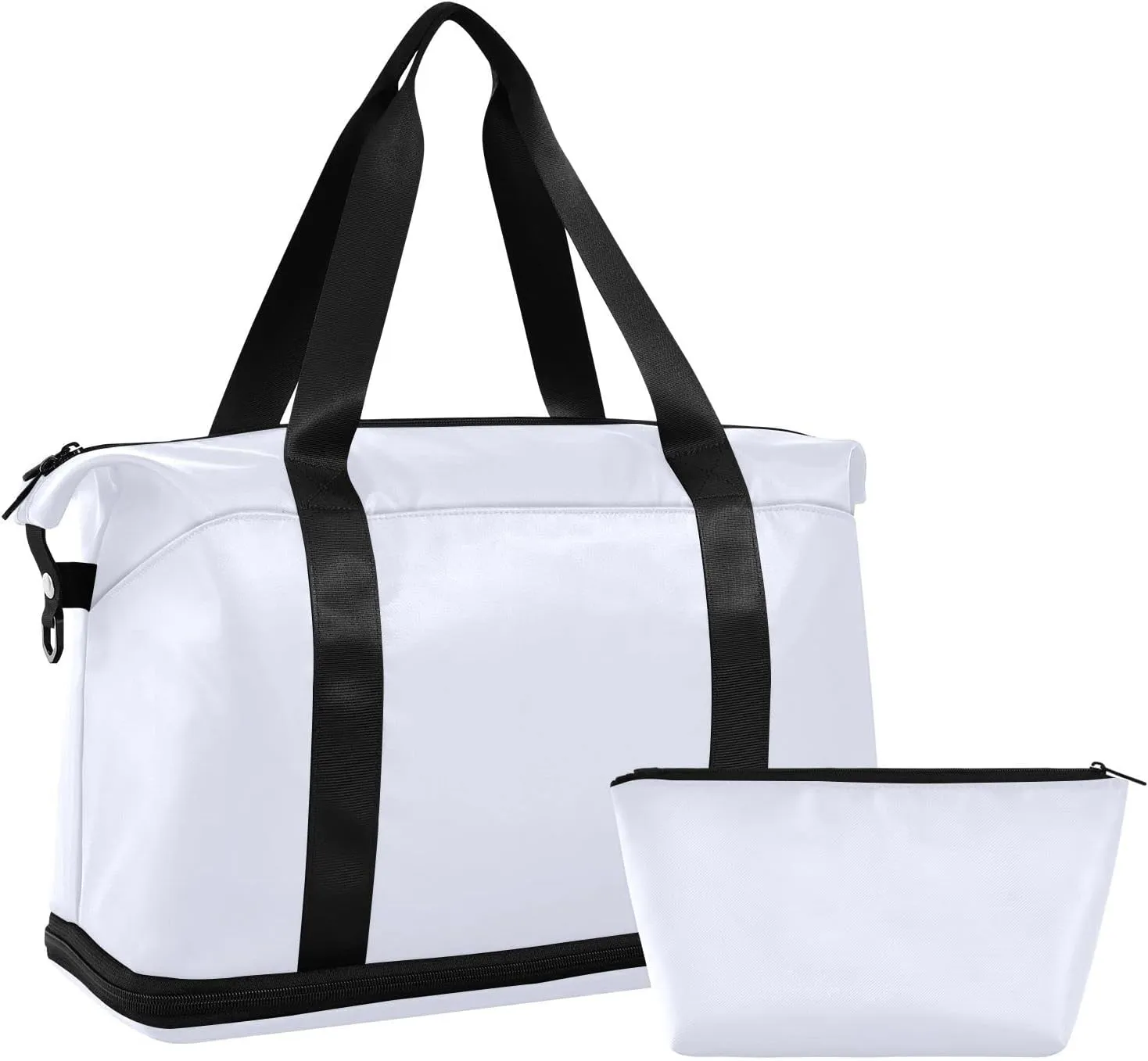 Lavender Weekender Bags for Women Travel Duffel Bags with Shoe Compartment Overnight Bag Carry on Sports Duffel Bag with Toiletry Bag for Travel/Business/Gift Lavender 02