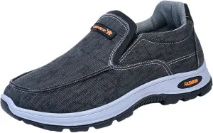 Memory Foam Versatile Shoes for Men Portable Non Slip Fitness Workout Shoe Casual Soft Flat Soled Walking Shoes