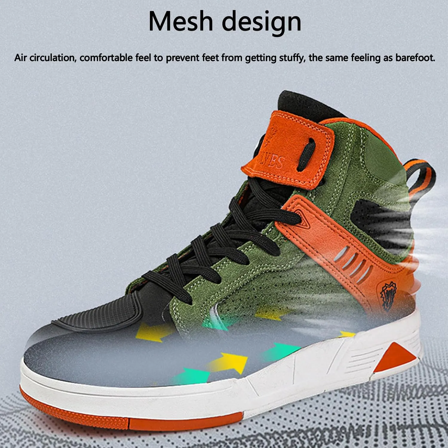 Men's Leather Motorcycle Boots, Motorbike Shoes Breathable Anti-Slip Protective Casual Classic Riding Motor Boot with Ankle Support Gear Pad