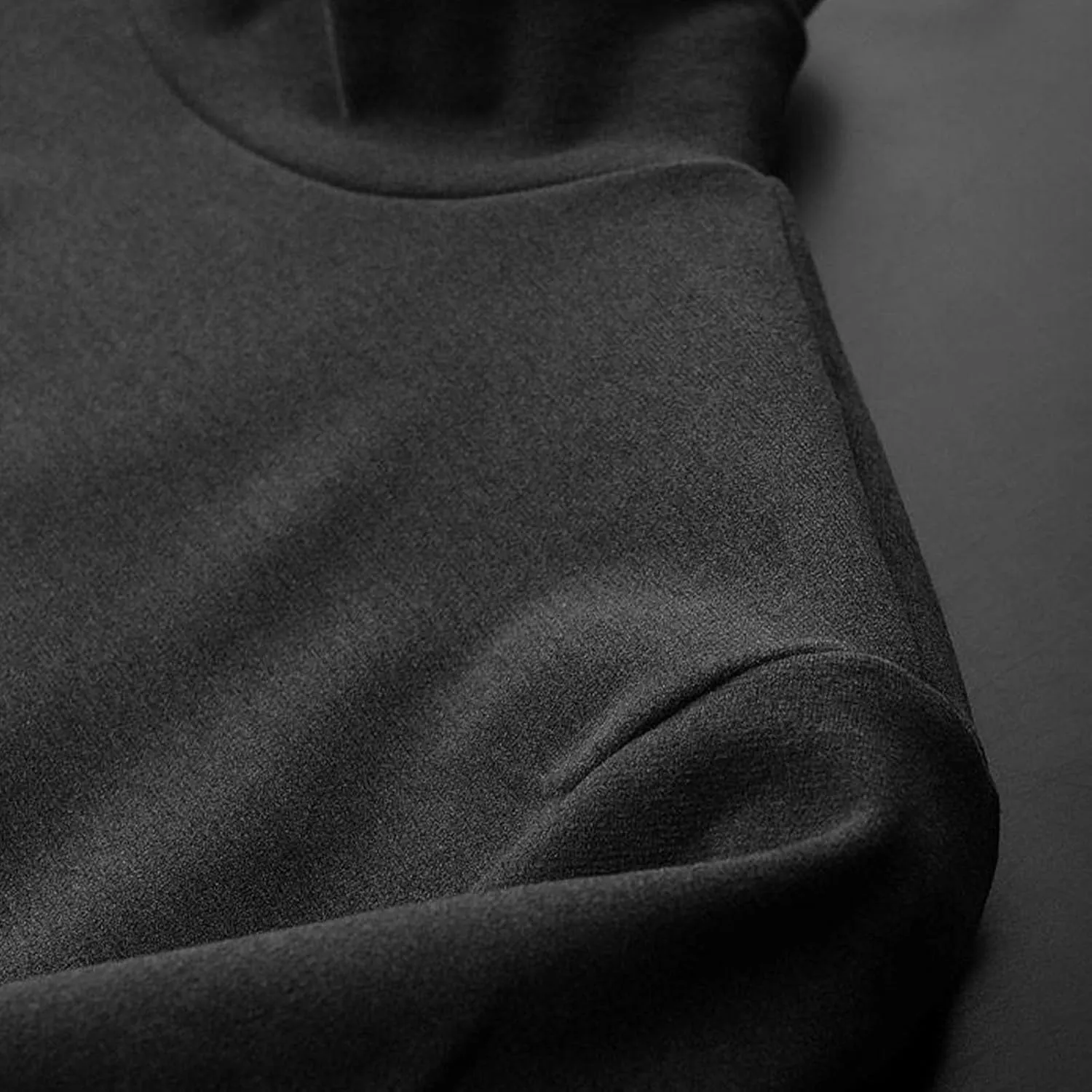 Men's Mock Turtleneck Shirts Long Sleeve Stretch Slim Fit Basic Tops Casual Textured Pullover Sweater Base Layer Tops