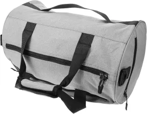 Milisten Large Capacity Gym Bag Man Sports Bag Separate Compartment for Shoes Towels Daily Necessities Portable Fitness Pouch for Outdoor Weekend Trips