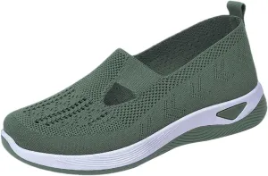 Orthopedic Shoes for Women Breathable Soft Slip On Running Shoes for Men Loafers Ladies Casual Shoes Waterproof Sneakers Brown Tennis Shoe Loafers Shoe