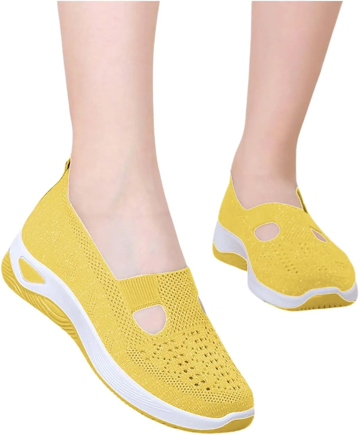 Orthopedic Shoes for Women Woven Orthopedic Tennis Shoes Men Fashion Casual Black Shoes Chunky Sneakers Platform Tennis Shoe Cross Trainer Shoe