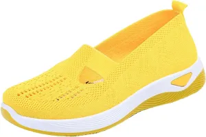 Orthopedic Shoes for Women Woven Orthopedic Tennis Shoes Men Fashion Casual Black Shoes Chunky Sneakers Platform Tennis Shoe Cross Trainer Shoe