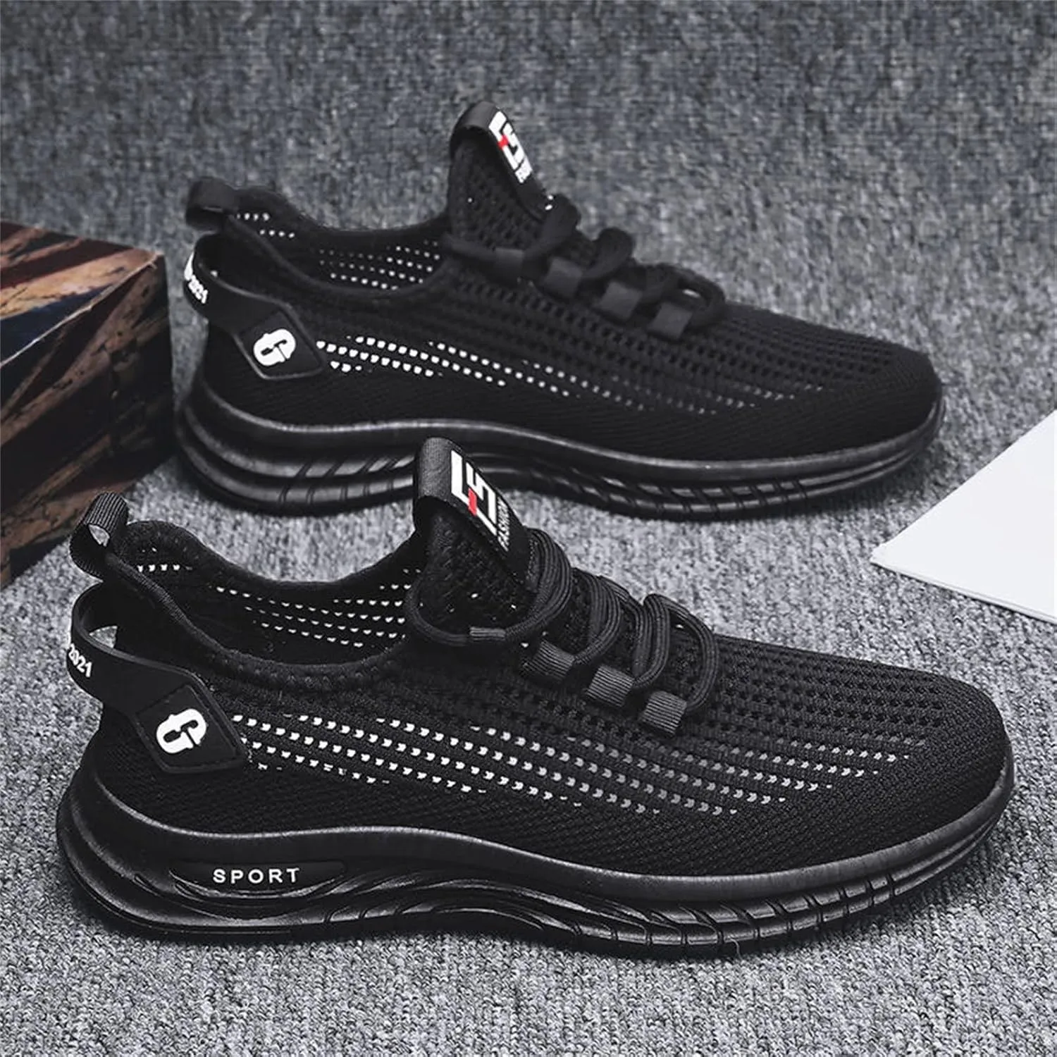 Orthopedic Shoes for Women Woven Slip on Walking Womens Running Shoes Comfort Men's Casual Dress Shoes Men's Fashion Sneakers Brown Tennis Shoe Loafers Dress Shoe