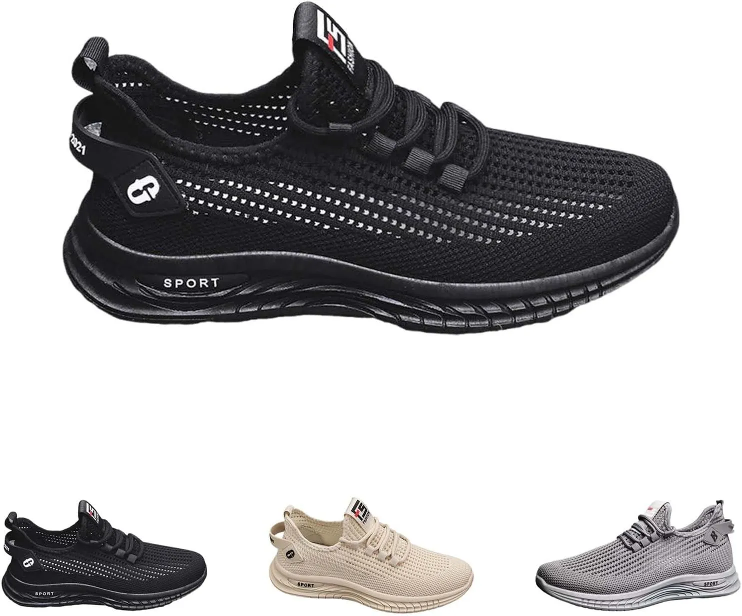 Orthopedic Shoes for Women Woven Slip on Walking Womens Running Shoes Comfort Men's Casual Dress Shoes Men's Fashion Sneakers Brown Tennis Shoe Loafers Dress Shoe