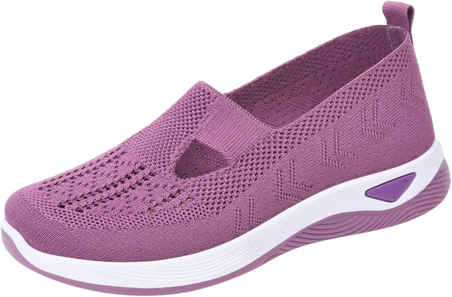 Orthopedic Slip On Loafers for Women with Arch Support Comfortable Walking Shoes Casual Sneakers for Plantar Fasciitis Foot Heel Pain Relief Swollen Feet