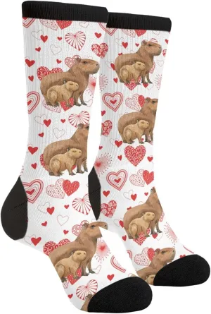Sigouyinei Casual Funny Funky Novelty Socks For Men Women