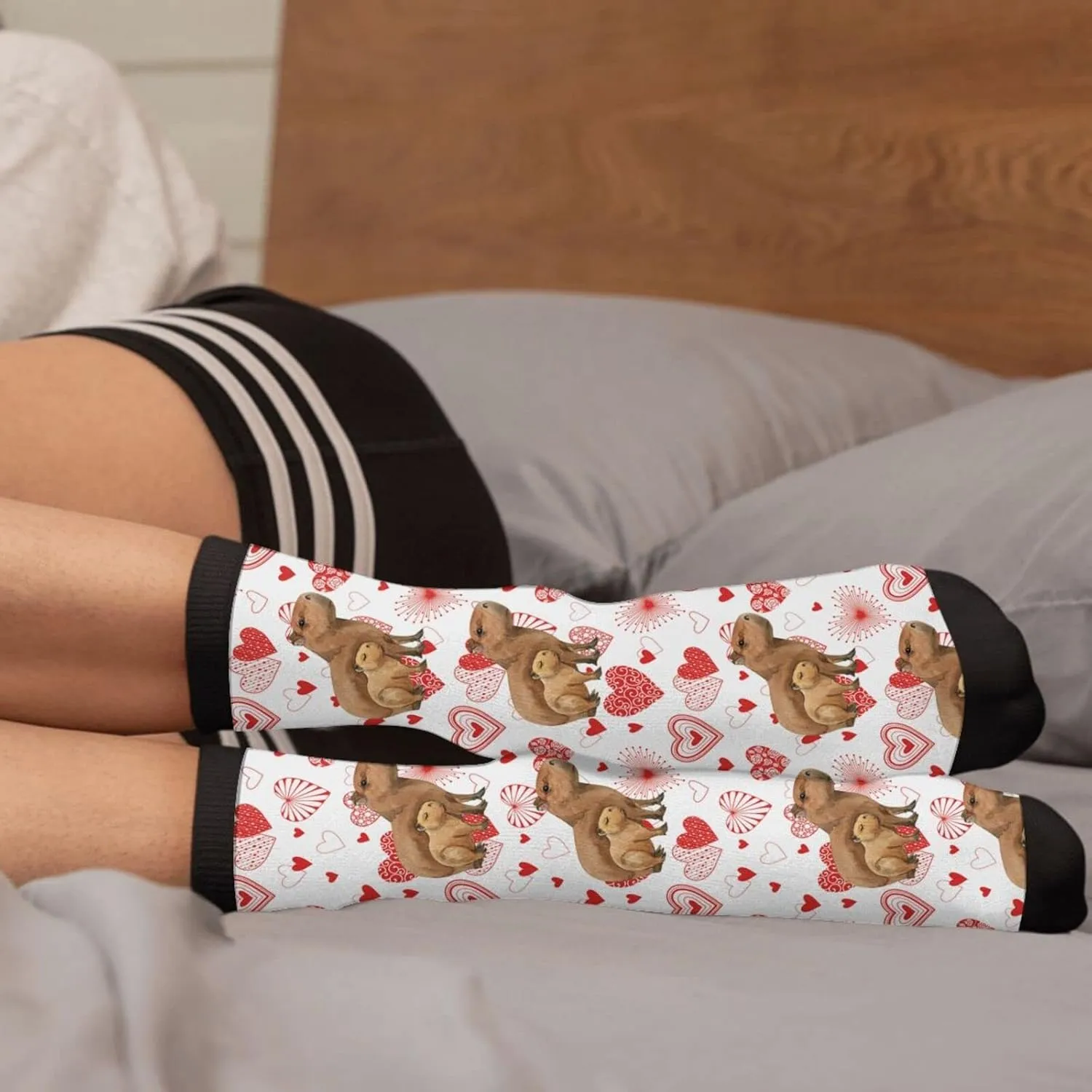 Sigouyinei Casual Funny Funky Novelty Socks For Men Women