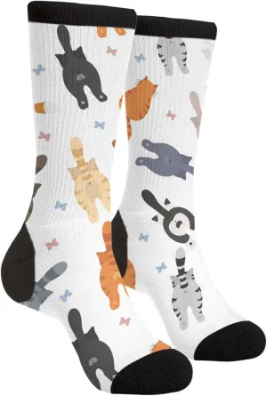 Sigouyinei Casual Funny Funky Novelty Socks For Men Women