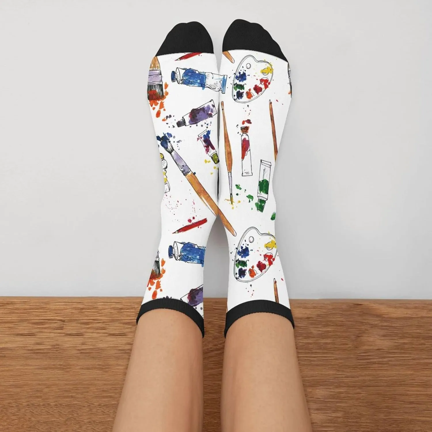 Sigouyinei Casual Funny Funky Novelty Socks For Men Women
