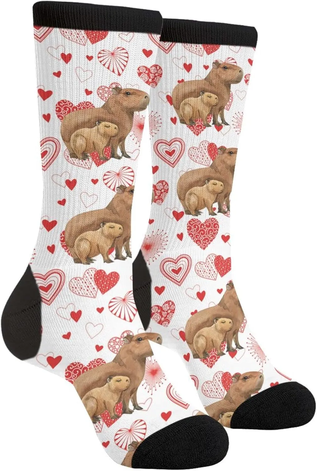 Sigouyinei Casual Funny Funky Novelty Socks For Men Women