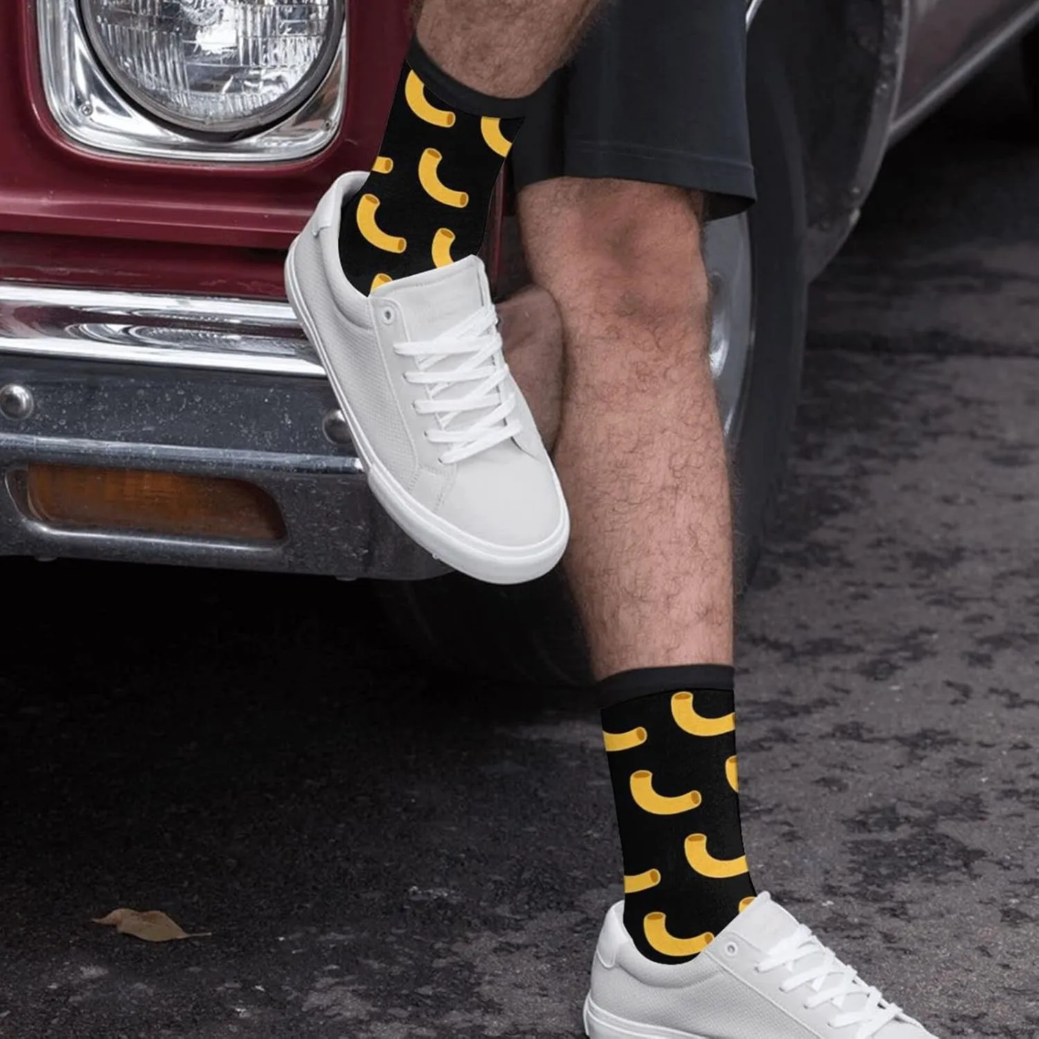 Sigouyinei Casual Funny Funky Novelty Socks For Men Women
