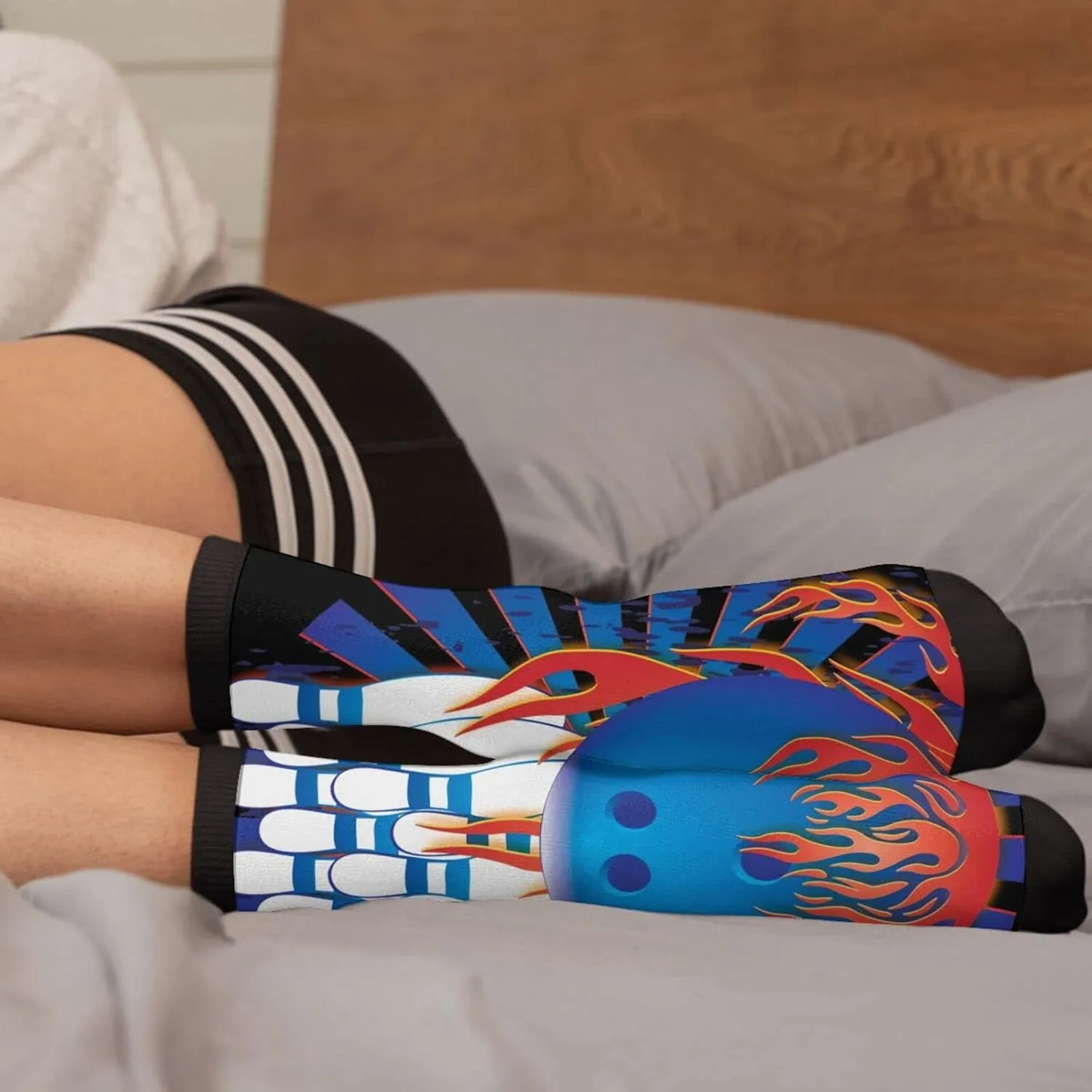 Sigouyinei Casual Funny Funky Novelty Socks For Men Women