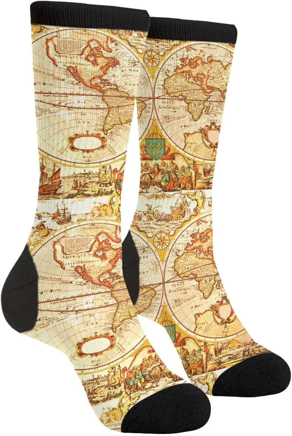 Sigouyinei Casual Funny Funky Novelty Socks For Men Women