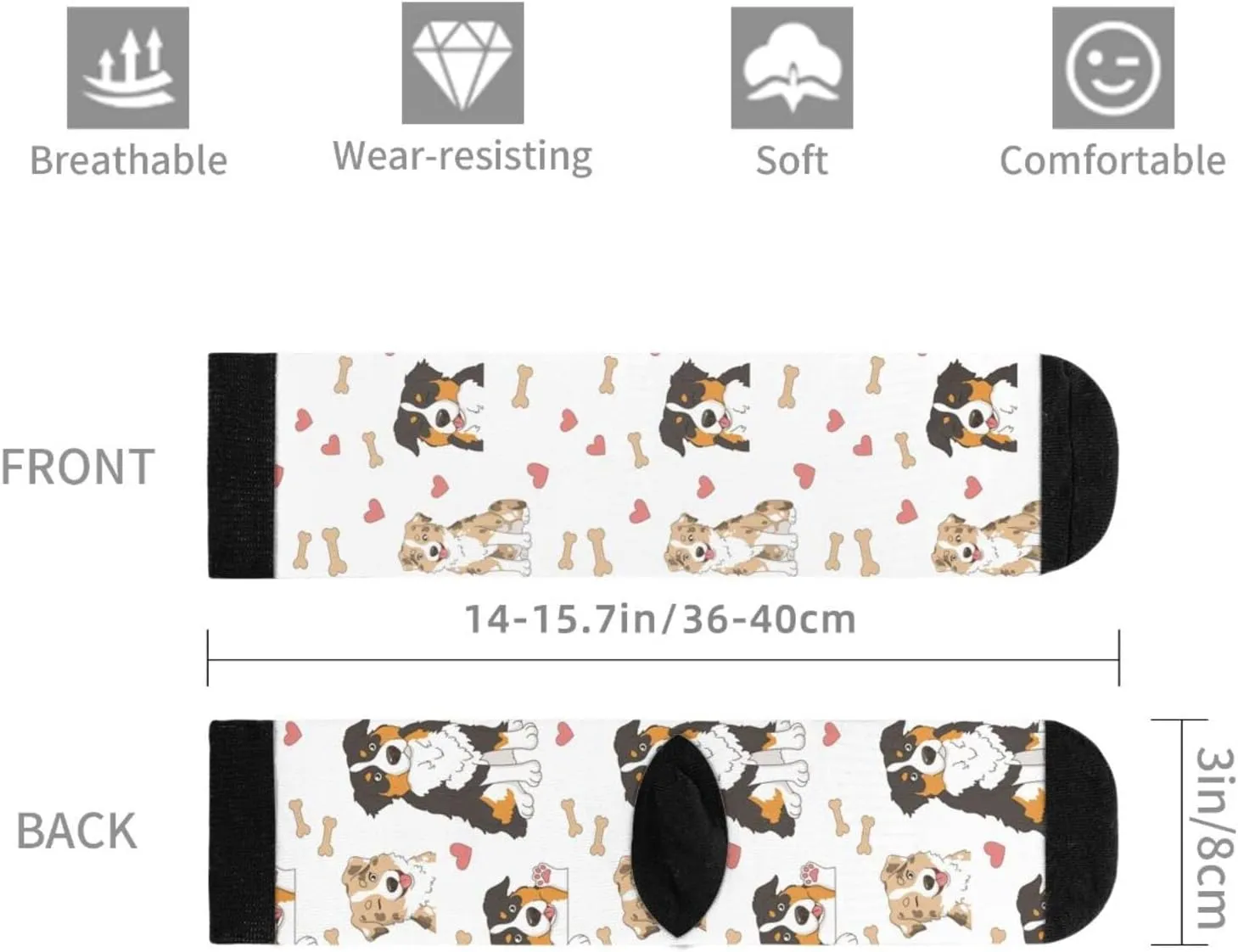 Sigouyinei Casual Funny Funky Novelty Socks For Men Women