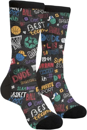 Sigouyinei Casual Funny Funky Novelty Socks For Men Women