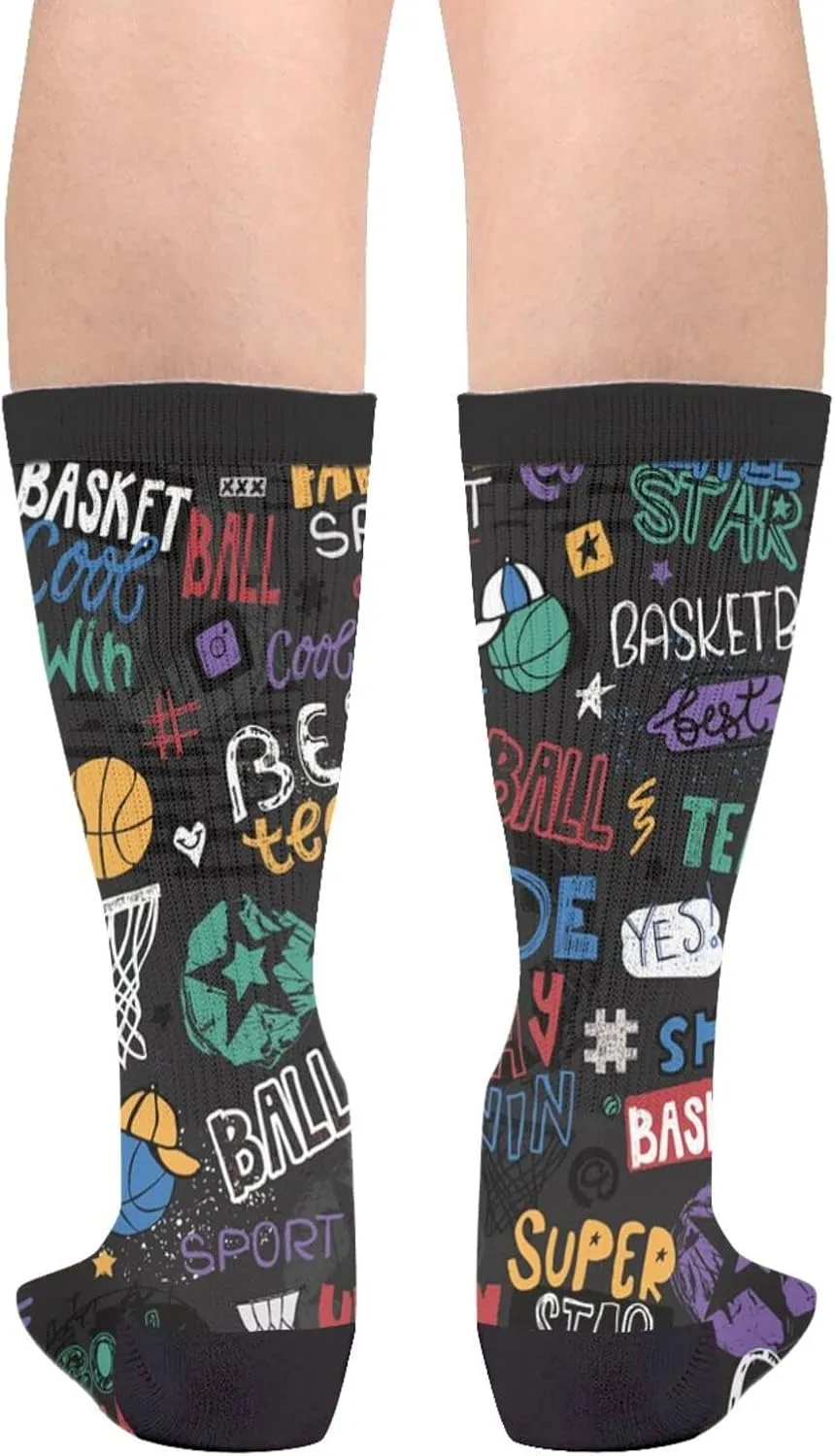 Sigouyinei Casual Funny Funky Novelty Socks For Men Women
