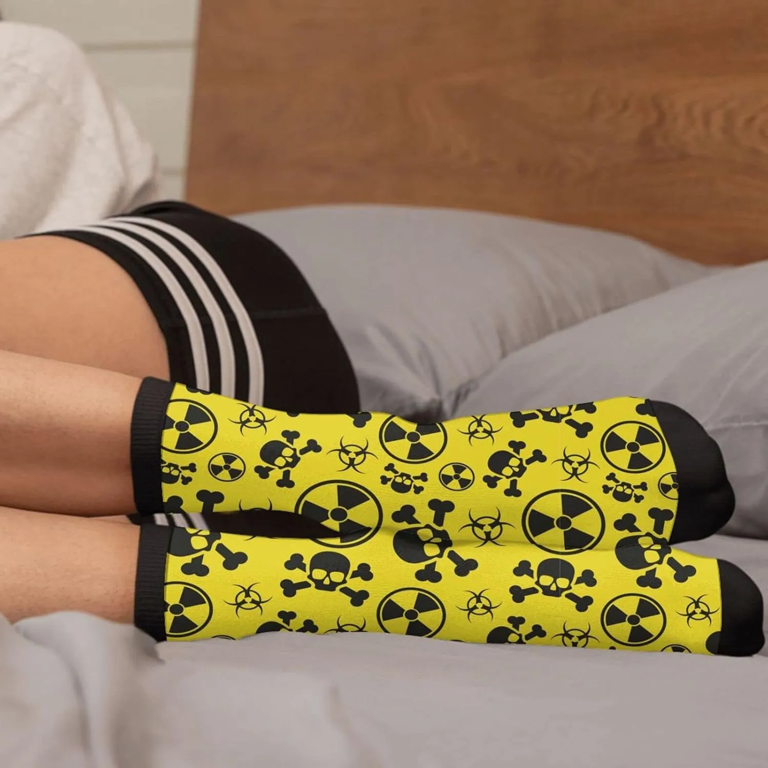 Sigouyinei Casual Funny Funky Novelty Socks For Men Women