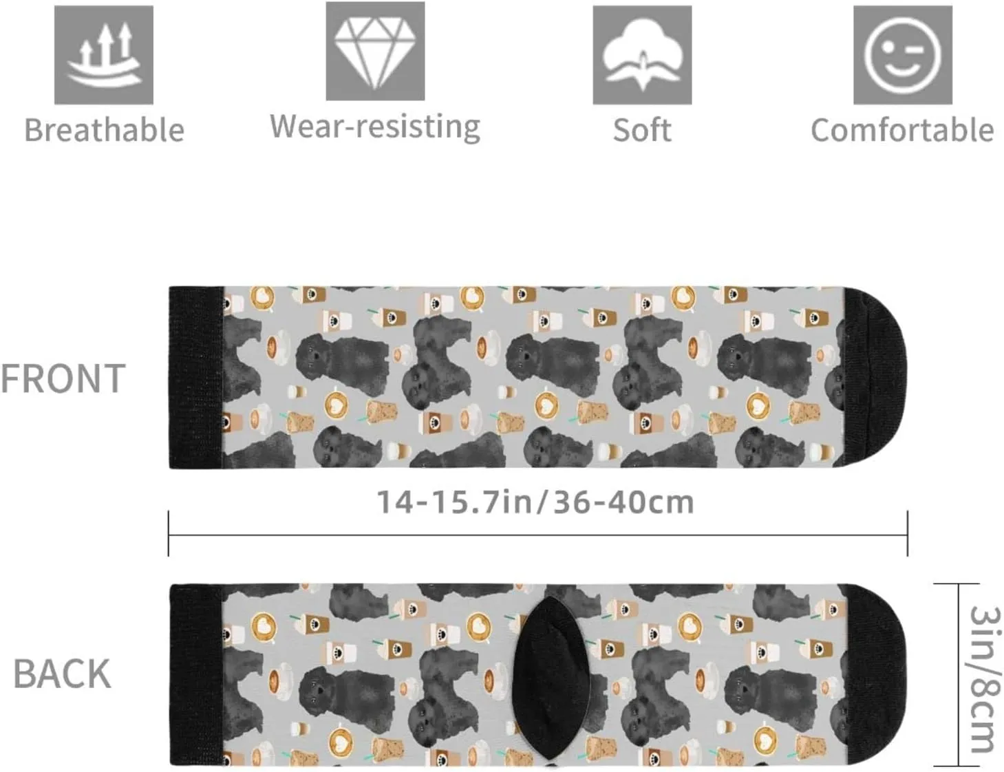 Sigouyinei Casual Funny Funky Novelty Socks For Men Women