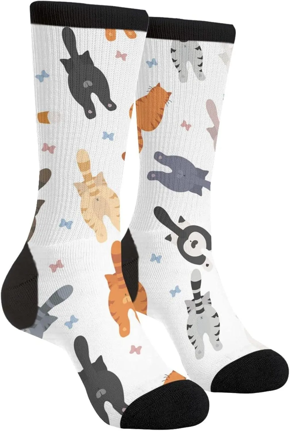 Sigouyinei Casual Funny Funky Novelty Socks For Men Women