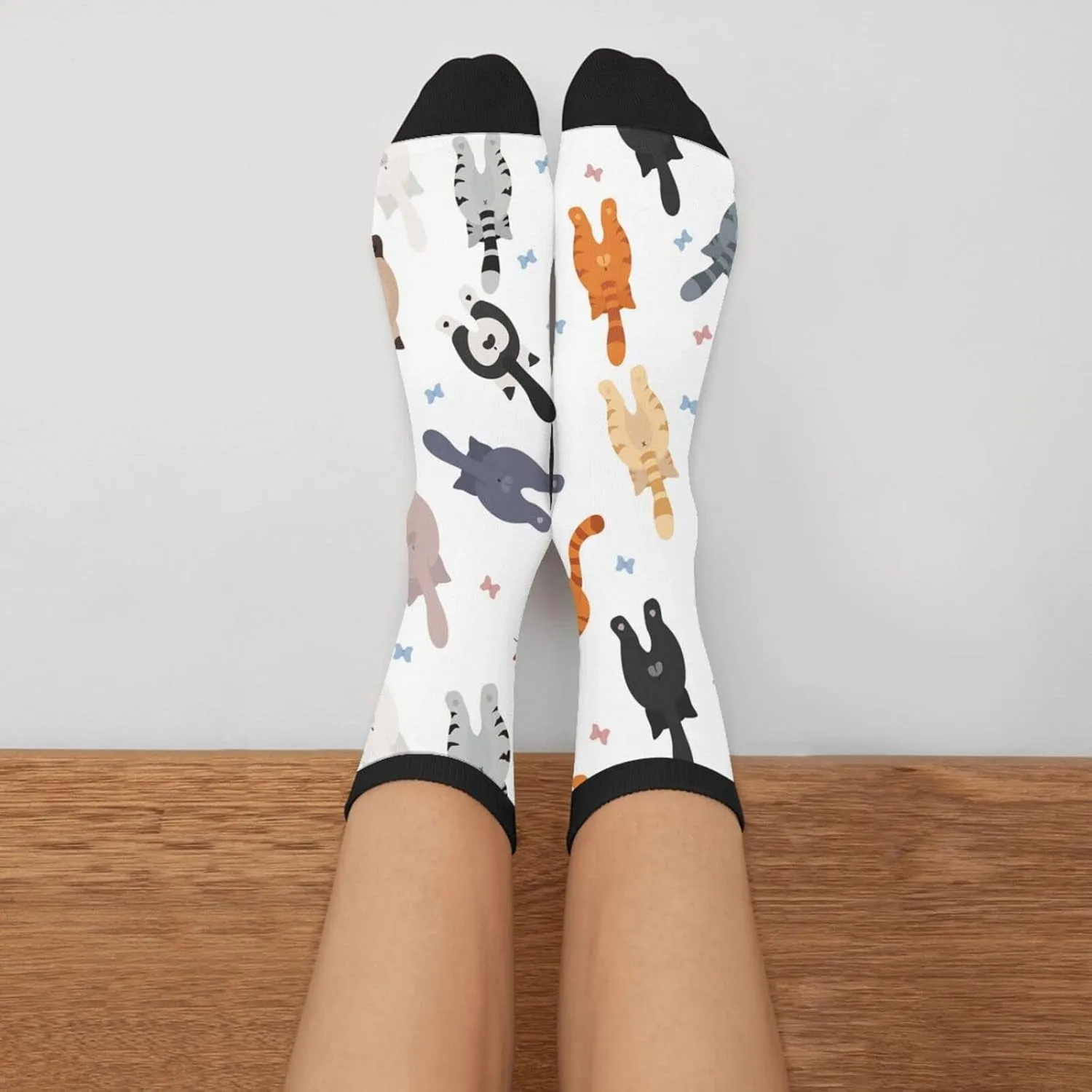 Sigouyinei Casual Funny Funky Novelty Socks For Men Women