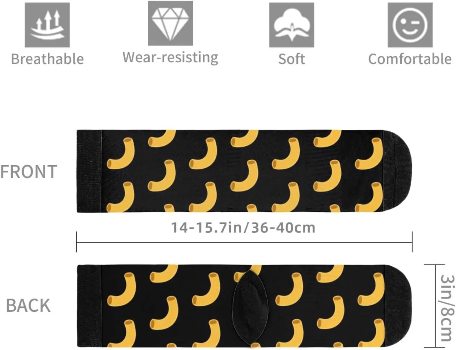 Sigouyinei Casual Funny Funky Novelty Socks For Men Women