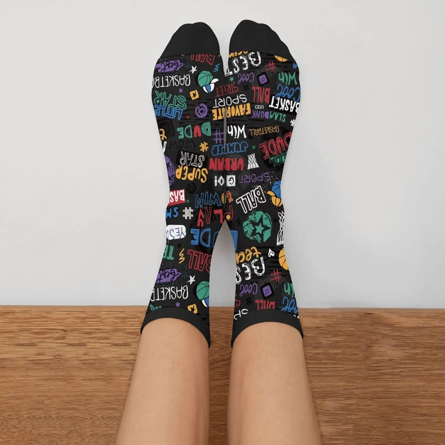 Sigouyinei Casual Funny Funky Novelty Socks For Men Women