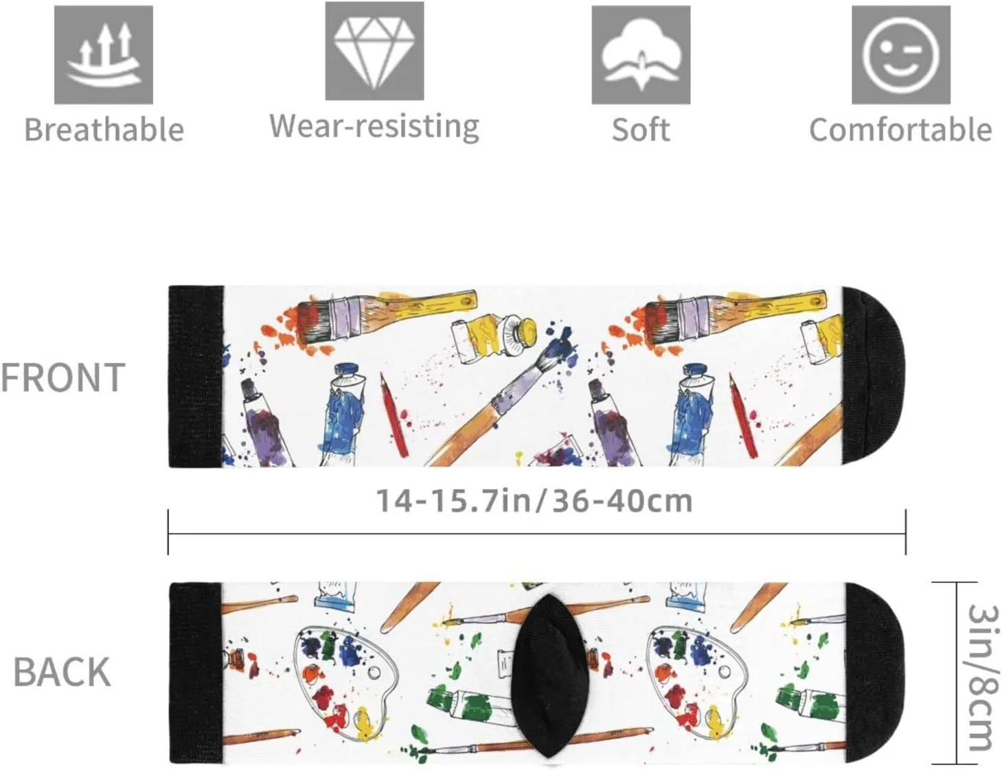 Sigouyinei Casual Funny Funky Novelty Socks For Men Women