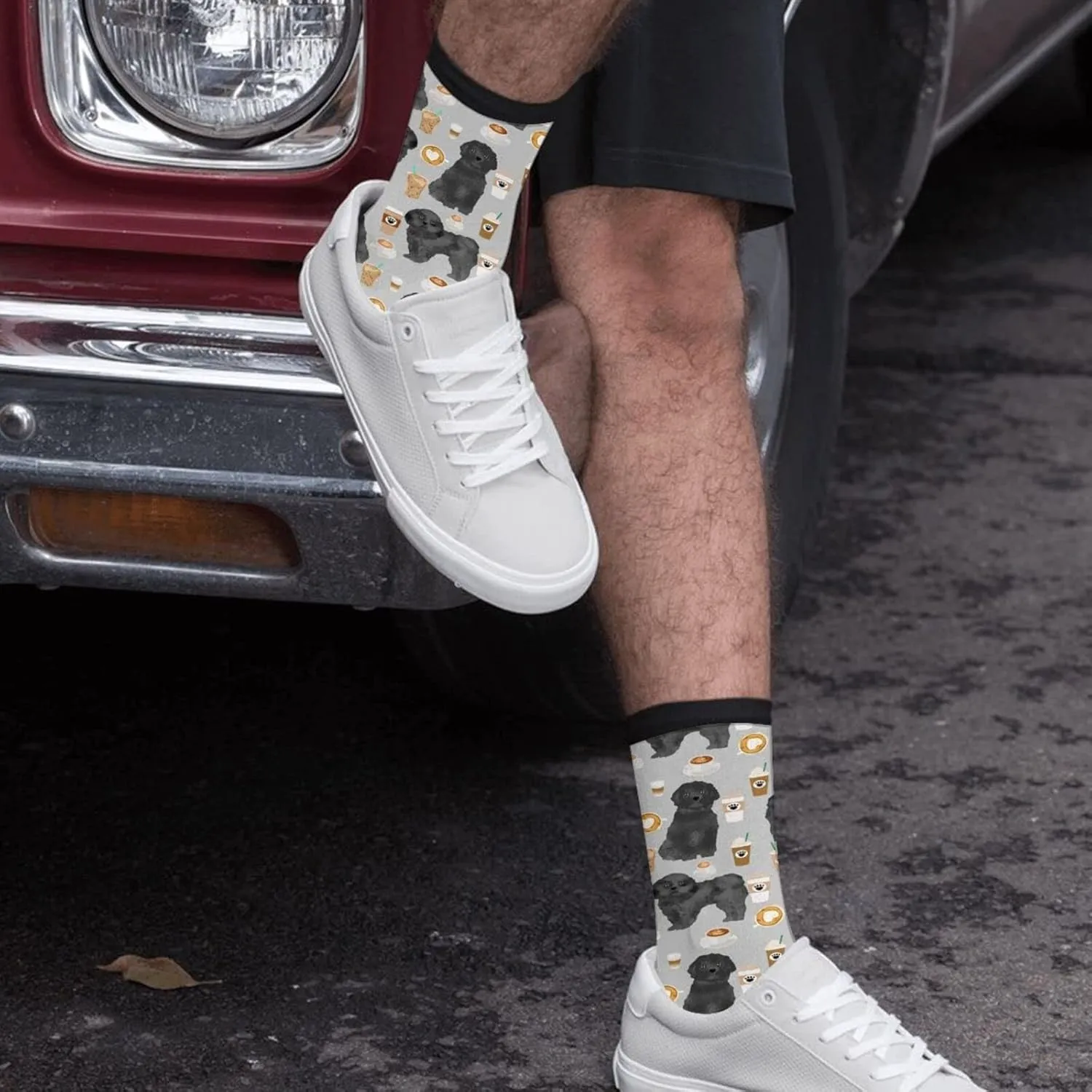 Sigouyinei Casual Funny Funky Novelty Socks For Men Women