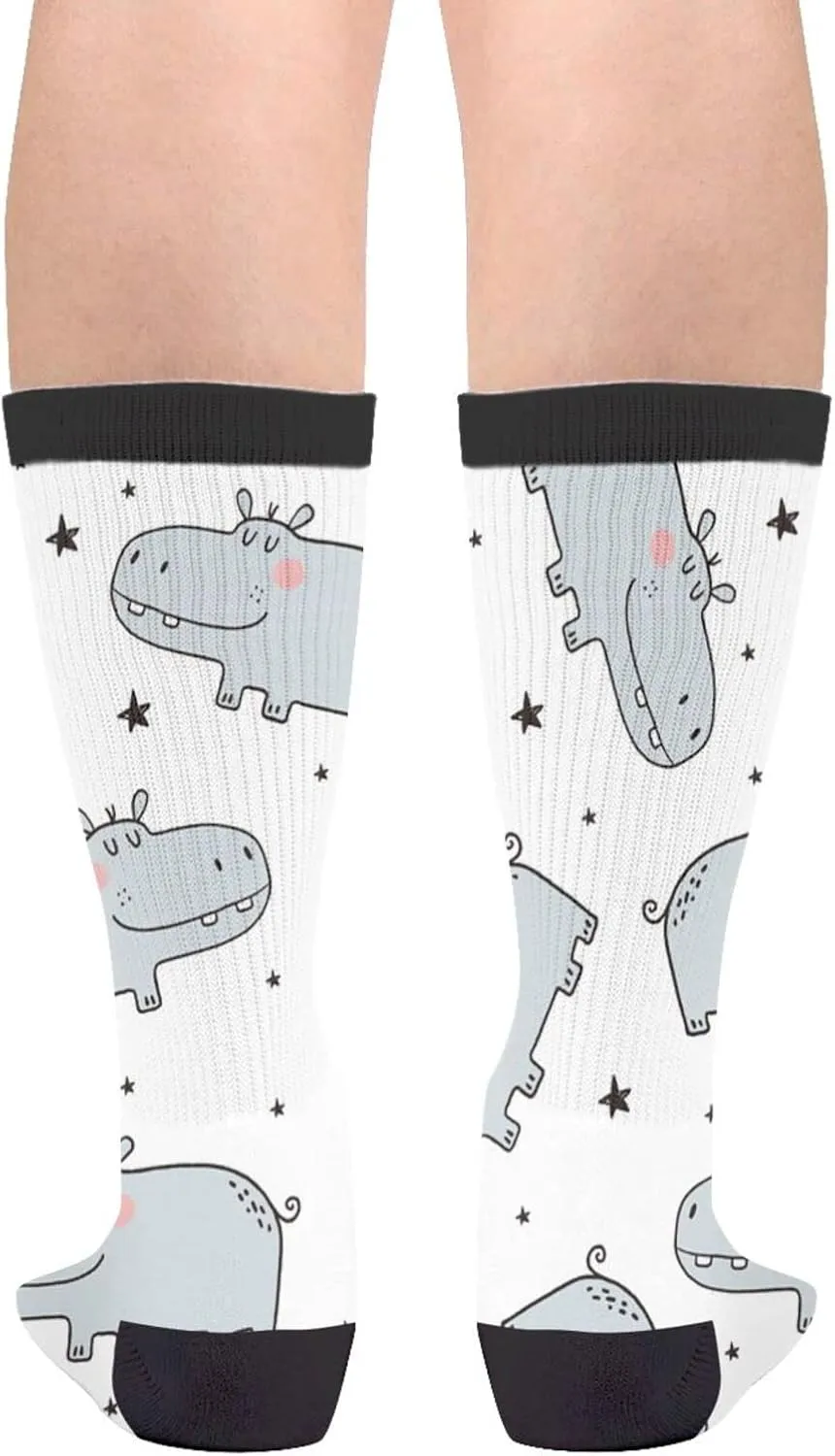 Sigouyinei Casual Funny Funky Novelty Socks For Men Women