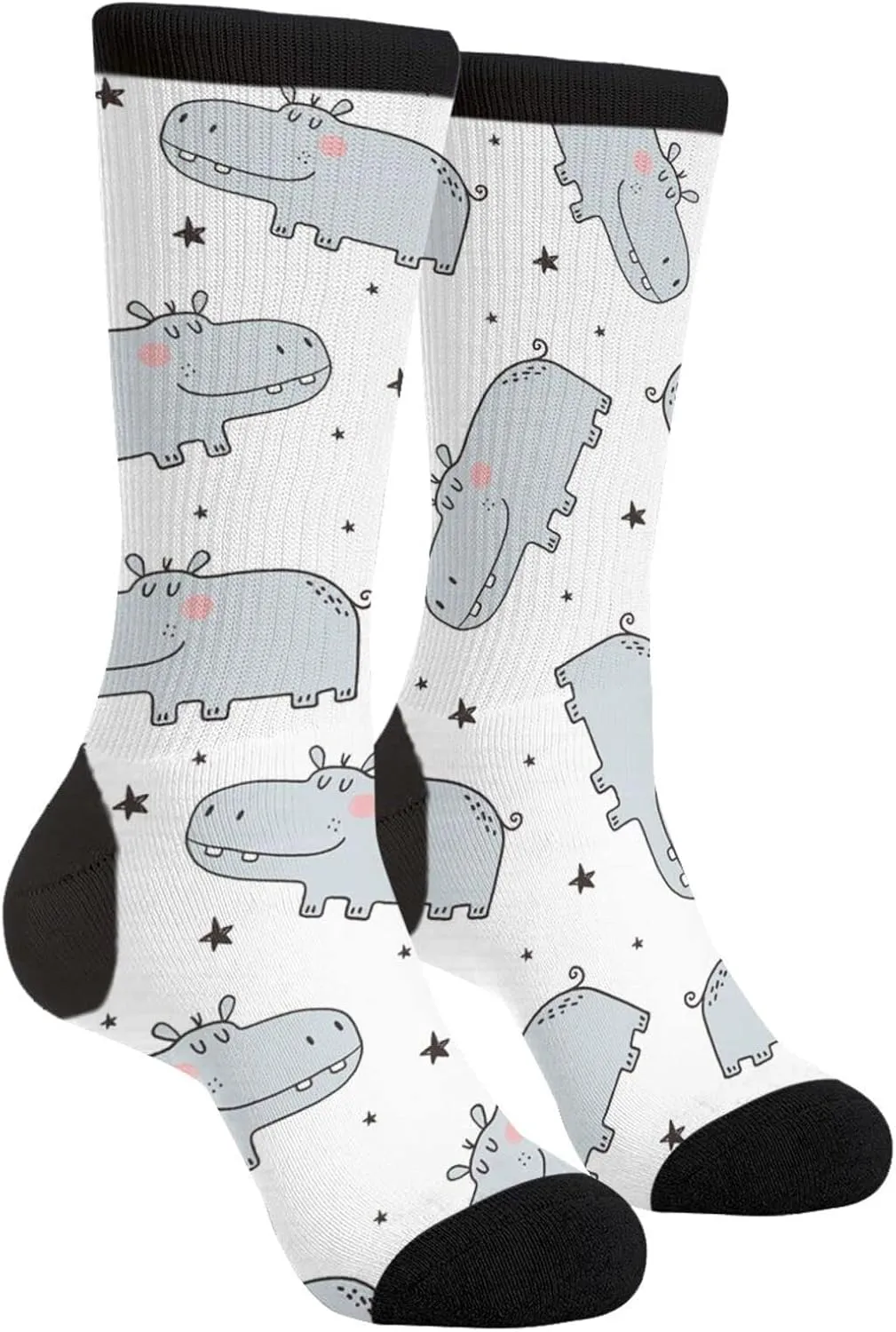 Sigouyinei Casual Funny Funky Novelty Socks For Men Women