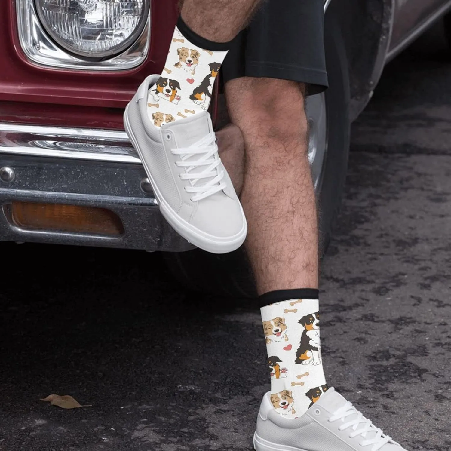 Sigouyinei Casual Funny Funky Novelty Socks For Men Women