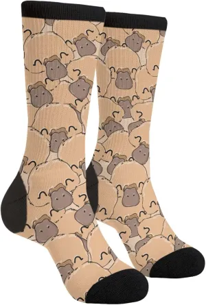 Sigouyinei Casual Funny Funky Novelty Socks For Men Women
